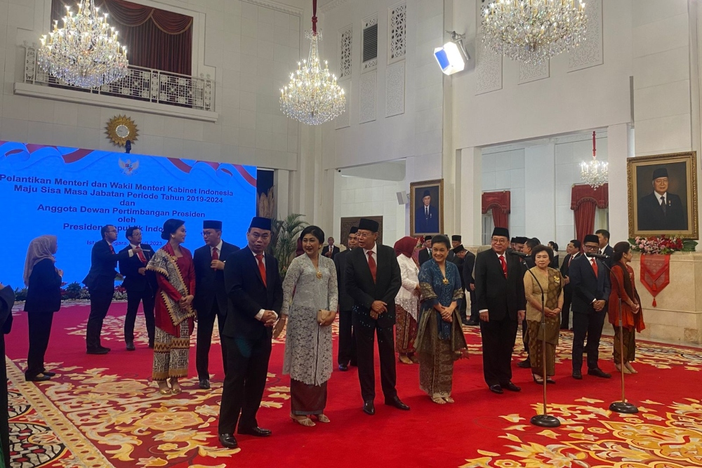  Bakal Dilantik Jokowi, Budi Arie Hingga Pahala Mansury Tiba di Istana