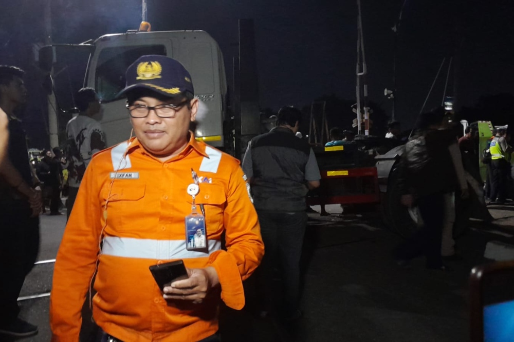  Kronologi KA Brantas Tabrak Truk, Perjalanan Kereta Terganggu