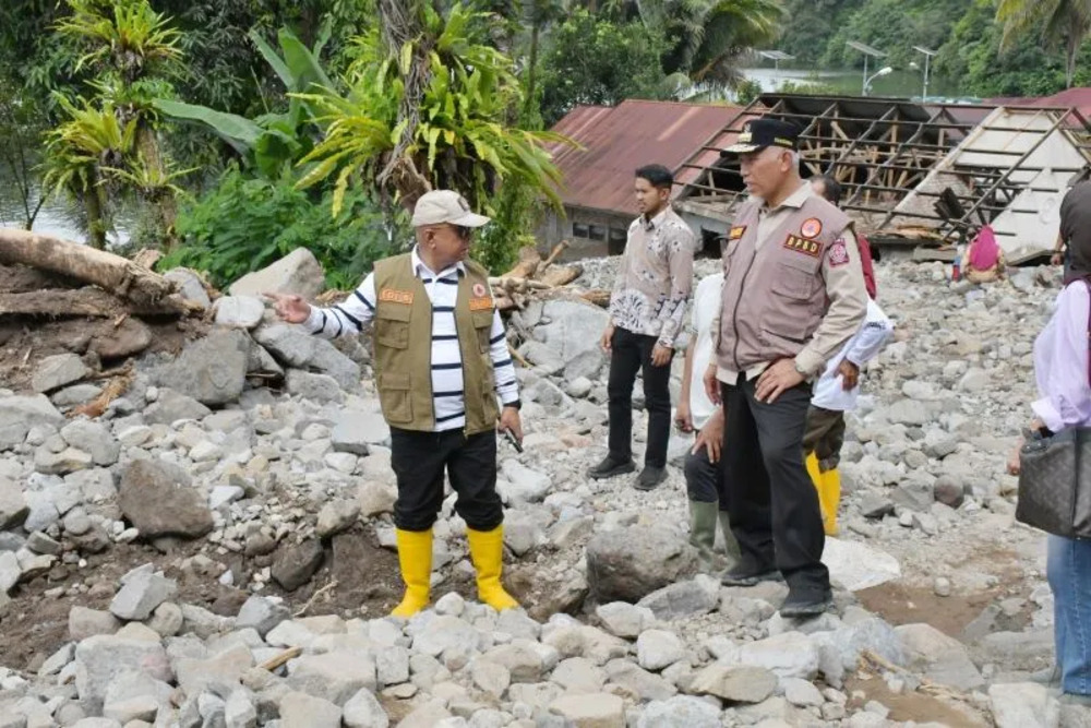  Perbaikan Infrastruktur Terdampak Banjir Bandang Agam Diusulkan Rp3 Miliar