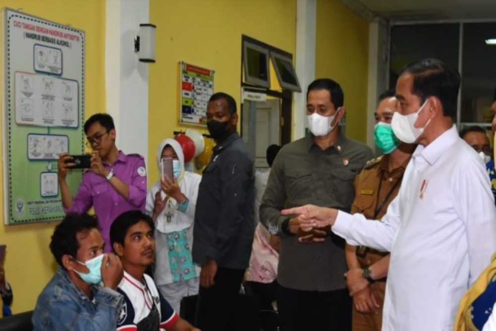  Tinjau RSUD Kepahiang, Jokowi Senang Ada Banyak Dokter Spesialis