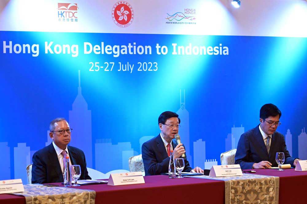  Kunjungan Delegasi Hong Kong Perkuat Hubungan Bisnis dengan Indonesia