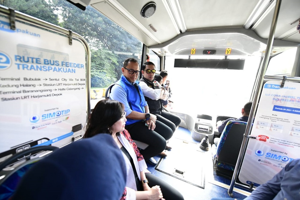  Ridwan Kamil Luncurkan Operasional BRT Trans Pakuan Penunjang LRT