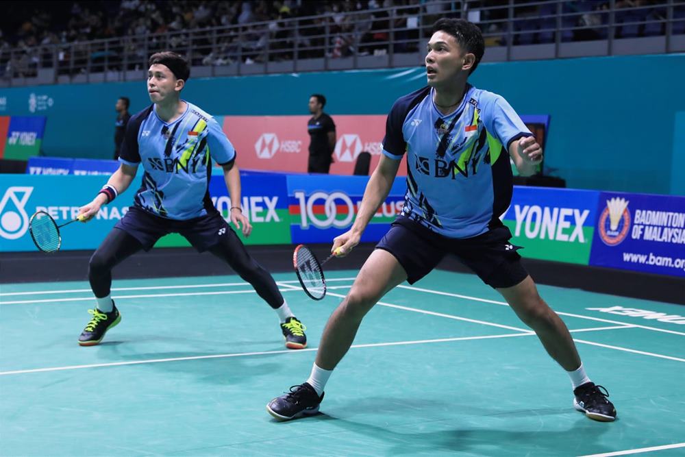  Hasil Korea Open 2023: FajRi Jadi Runner-up, Kalah dari Wakil India