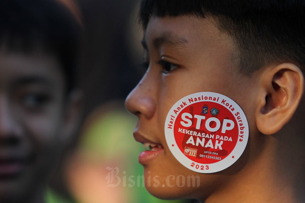  Peringatan Hari Anak Nasional di Surabaya