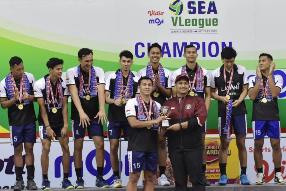  Timnas Voli Indonesia Juara Juara SEA V League 2023, Menpora: Awal Menuju Prestasi Dunia