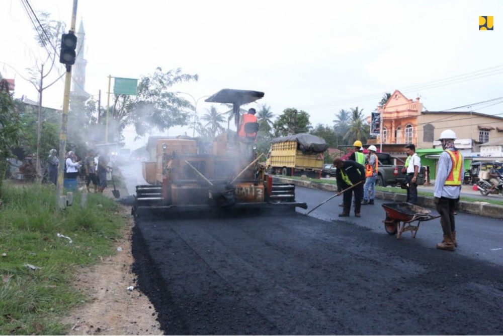  Sri Mulyani Sudah Kucurkan Rp7,45 Triliun untuk Perbaikan Jalan