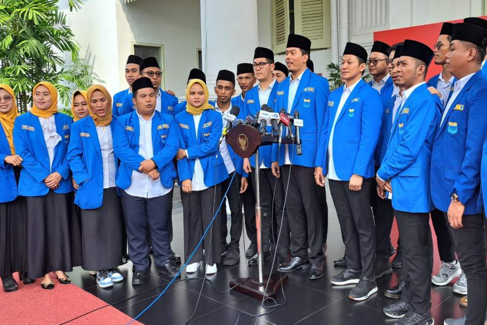  PMII Temui Jokowi di Istana, Bahas IKN hingga Arahan Soal Pemilu 2024