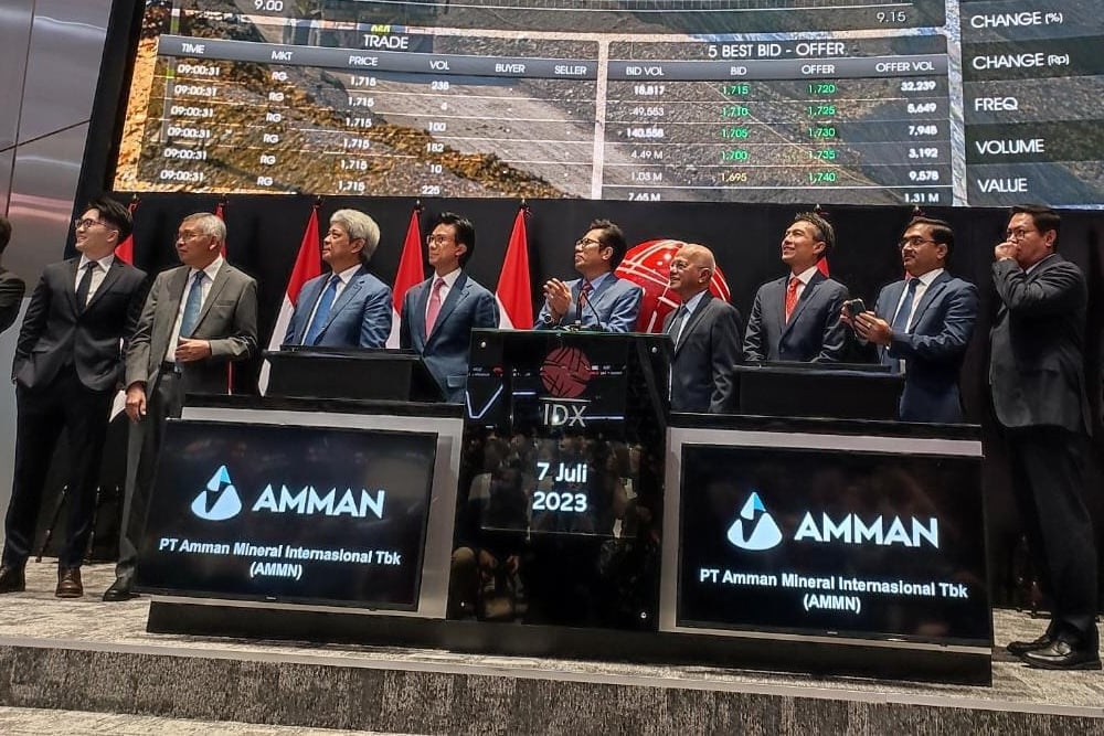  10 Saham Top Gainers Hari Ini, 25 Juli 2023, AMMN hingga MAHA Terbang