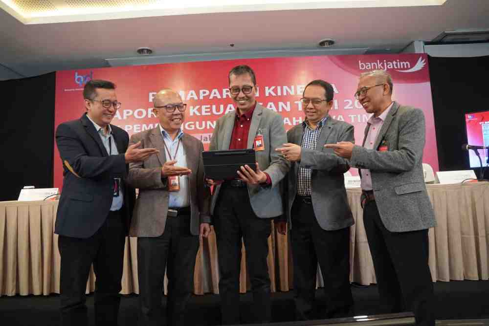  Semester I/2023, Penyaluran Kredit Bank Jatim (BJTM) Tumbuh 13,03 Persen