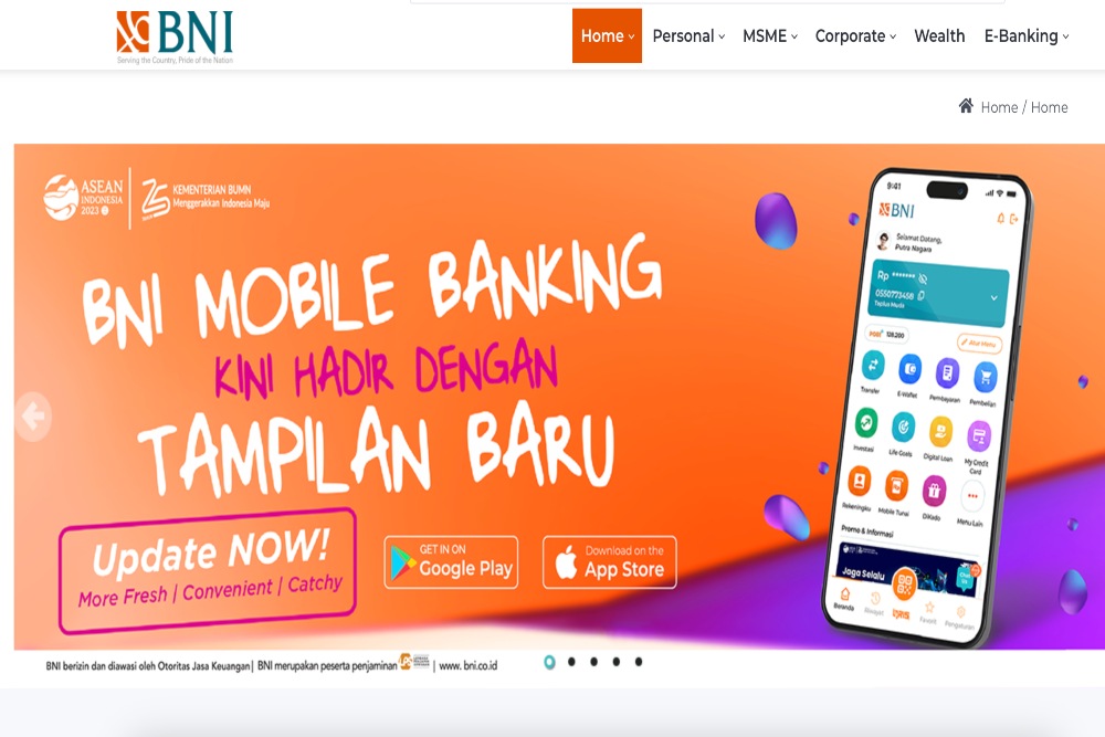  Pengguna Mobile Banking BNI (BBNI) Naik Jadi 14,9 Juta