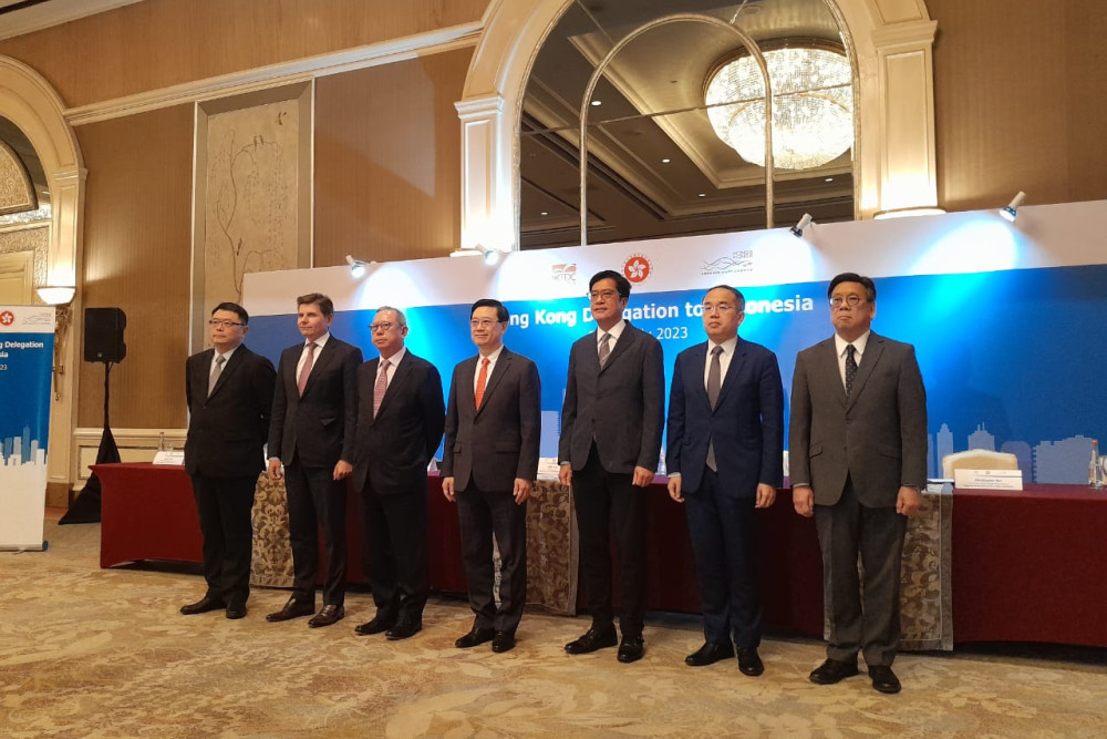  Delegasi Hong Kong Teken 16 MoU dengan Indonesia