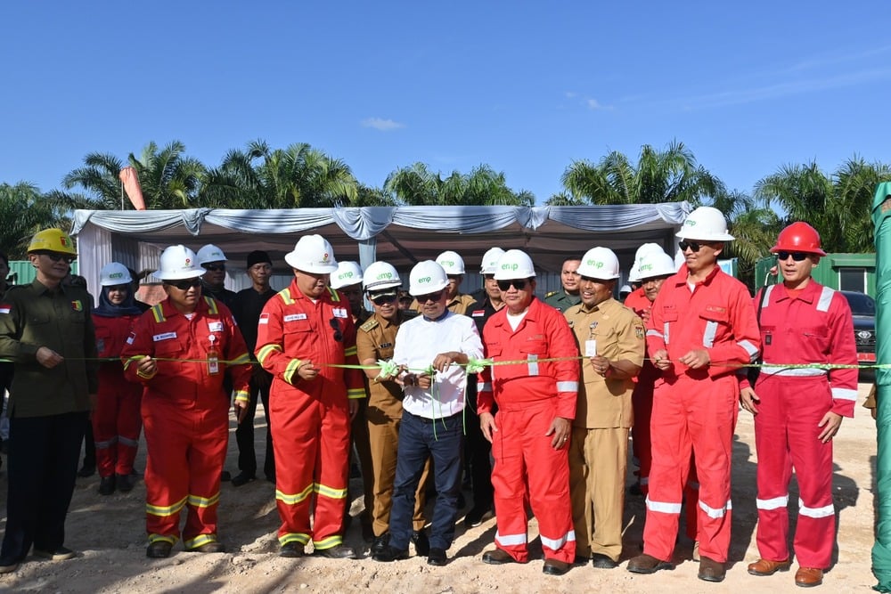  Tajak Sumur BLN-01, EMP Tunas Energi Adakan Syukuran Bersama Anak Yatim