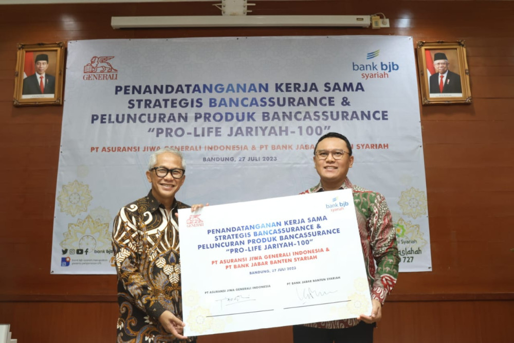 Generali Indonesia Gandeng Bank BJB Syariah Bidik Market Asuransi Syariah