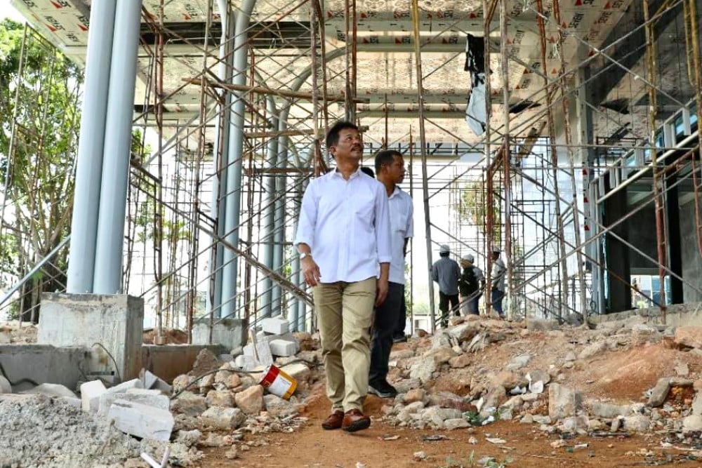  Progres Pembangunan Gedung VVIP Bandara Hang Nadim Rampung 95 Persen