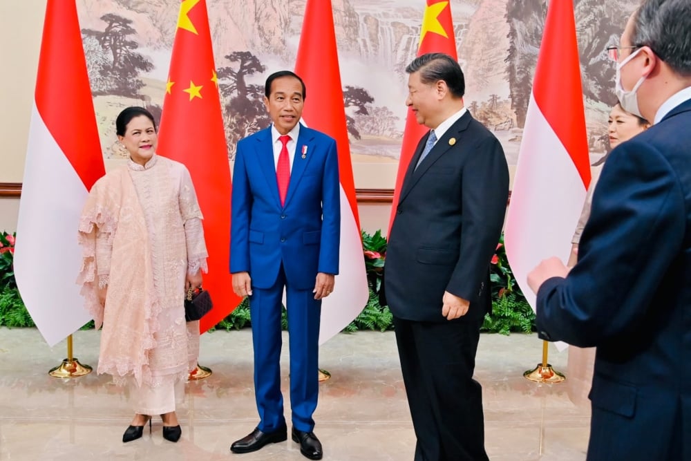  Bertemu Pengusaha China, Jokowi Janji Jaga Iklim Investasi