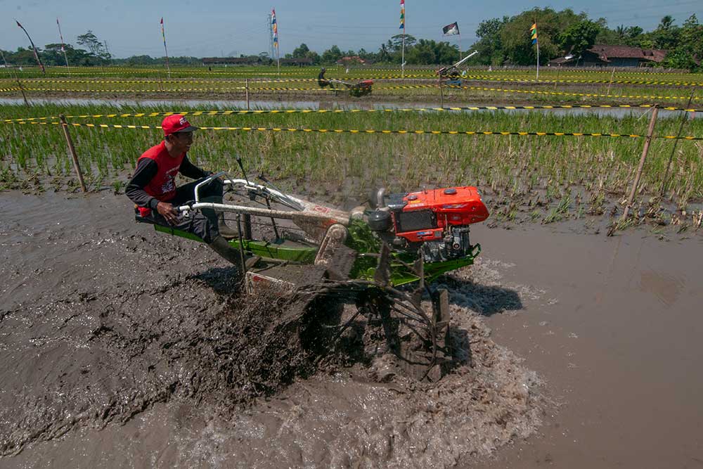  Keseruan Balap Traktor di Jawa Tengah