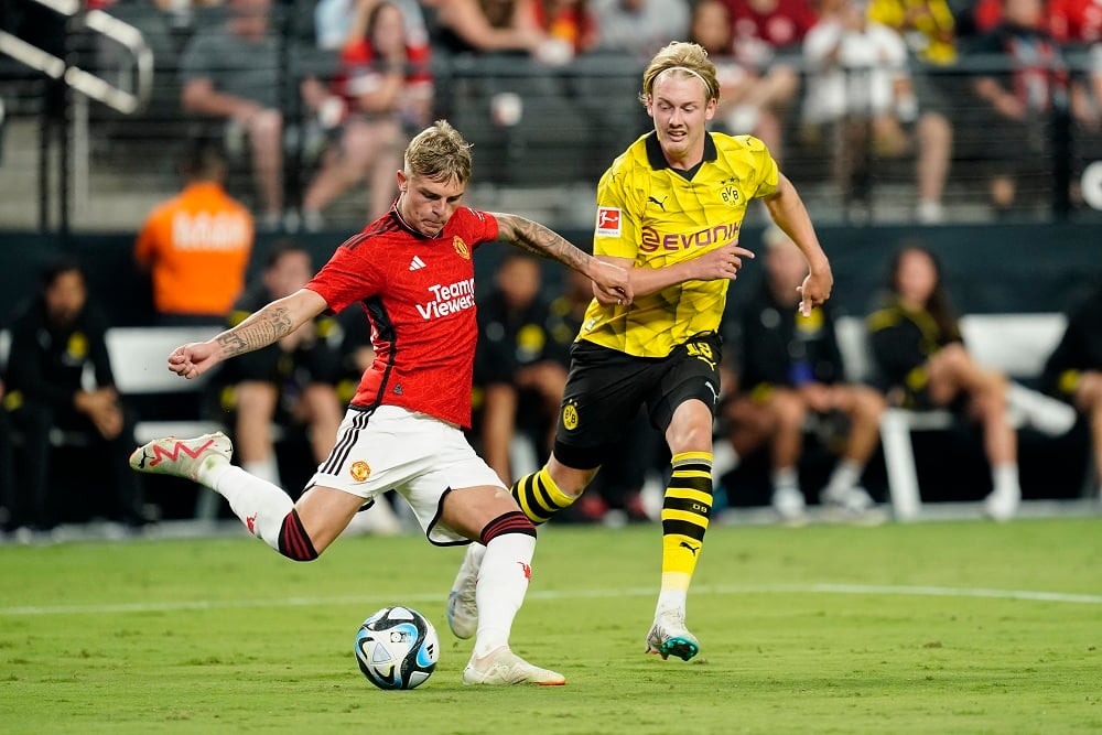  Hasil Pramusim: Manchester United Dibekuk 2-3 oleh Dortmund