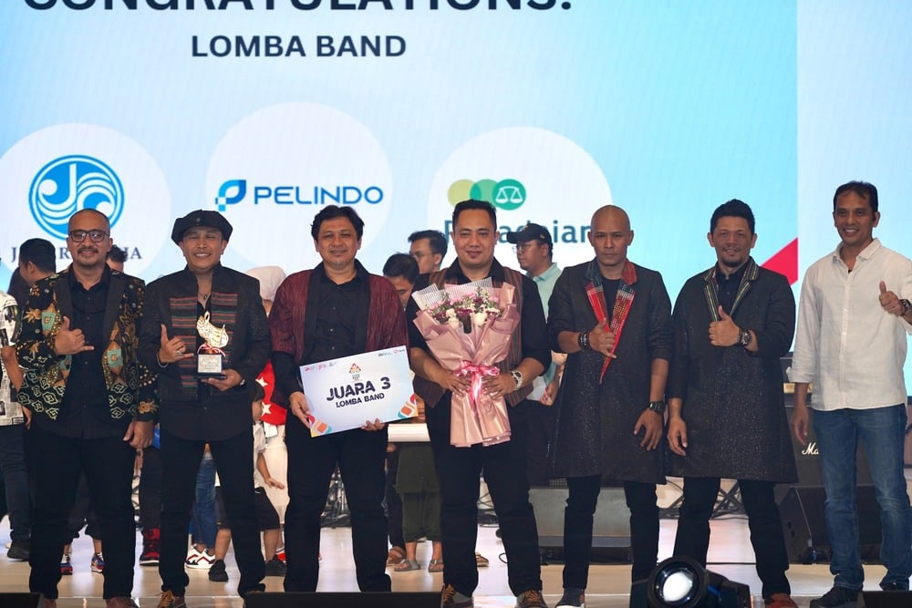  Unjuk Bakat dan Talenta, Band Pegadaian Raih Juara 3 di Ajang BUMN Fest 2023