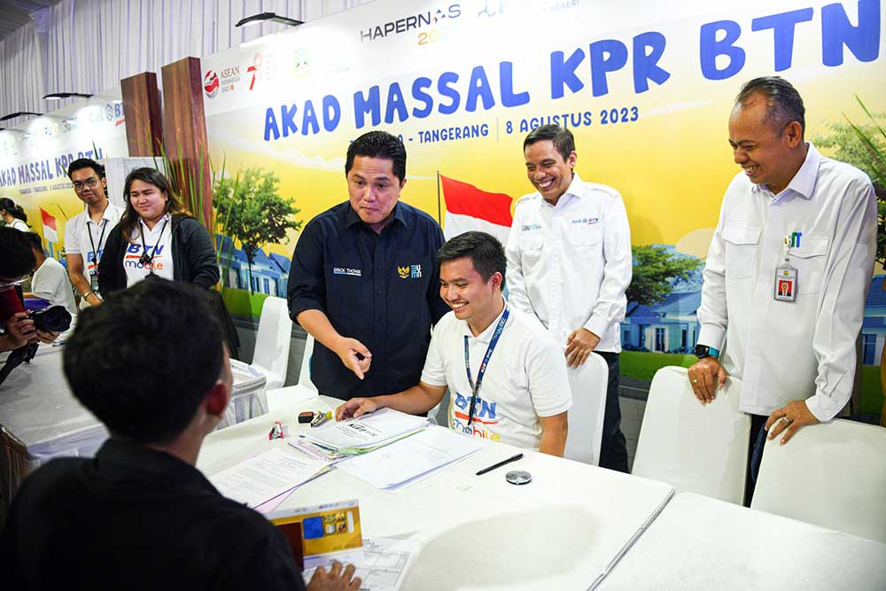  Bank BTN Gelar Akad KPR Massal 10.000 Unit