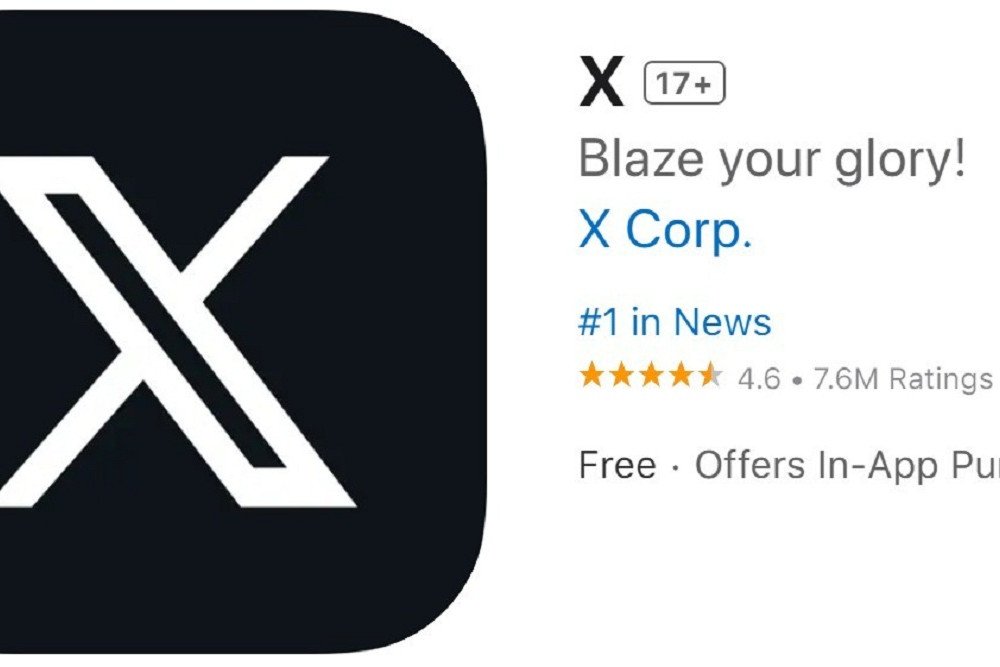  X Jadi Aplikasi Pertama di App Store yang Cuma Punya 1 Huruf