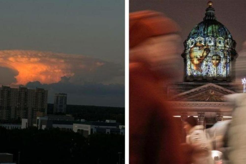  Foto Awan Kumulonimbus di Rusia, Benarkah Ada Ledakan Nuklir?