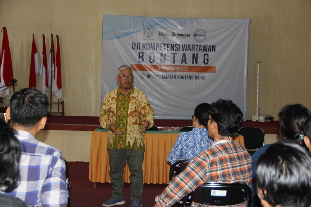  Gelar UKW, Bisnis Indonesia Gandeng Forum Jurnalis Bontang dan Diskominfo