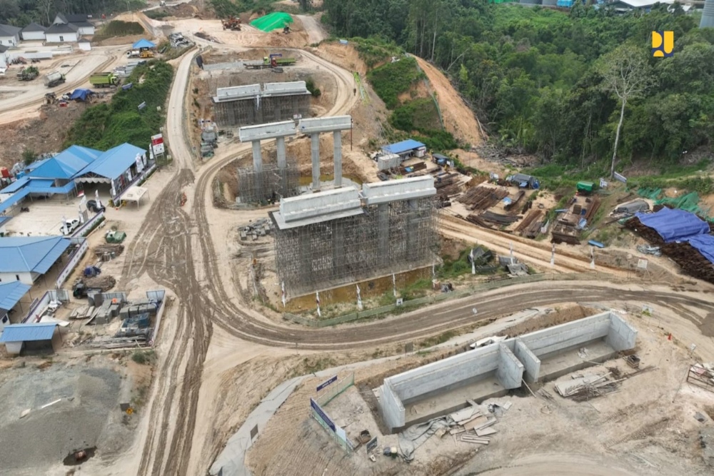  Jalan Tol IKN Ditarget Selesai Tahun Depan, Begini Progresnya