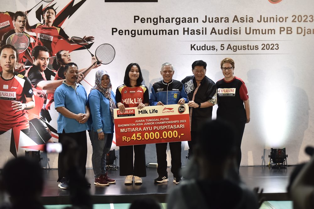  Juara Tunggal Putri di Asia Junior Championships 2023, Mutiara Dapat Bonus