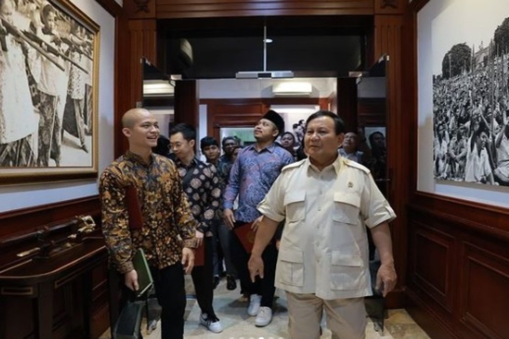  Prabowo dan Bayu Skak Bahas Intellectual Property Rights, Dukung IP Anak Bangsa