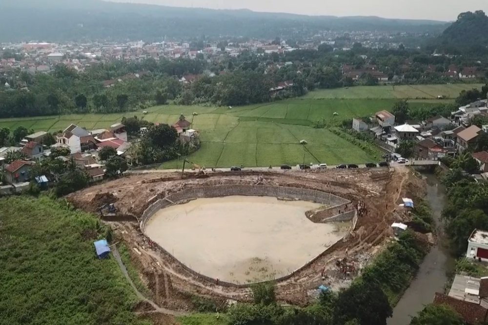  Kementerian PUPR Bangun Embung di Bandara VVIP IKN, Ini Tujuannya