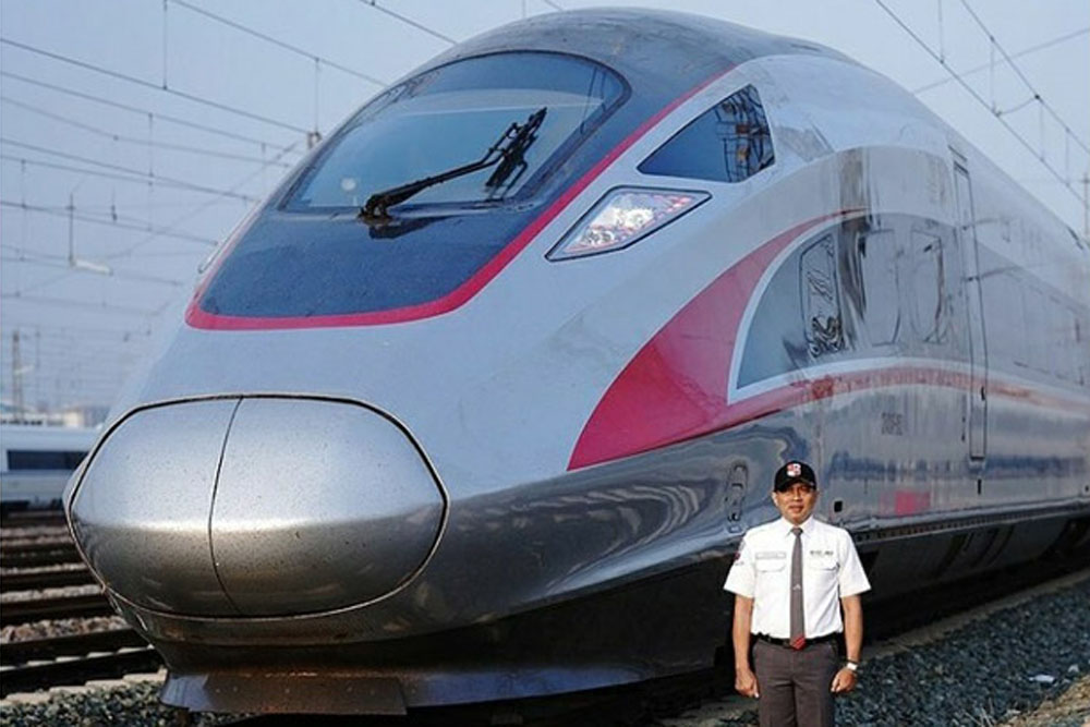 Ilustrasi Kereta Cepat Jakarta Bandung./ Dok. KCIC