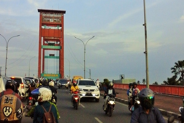 Jembatan Ampera, Palembang./Bisnis