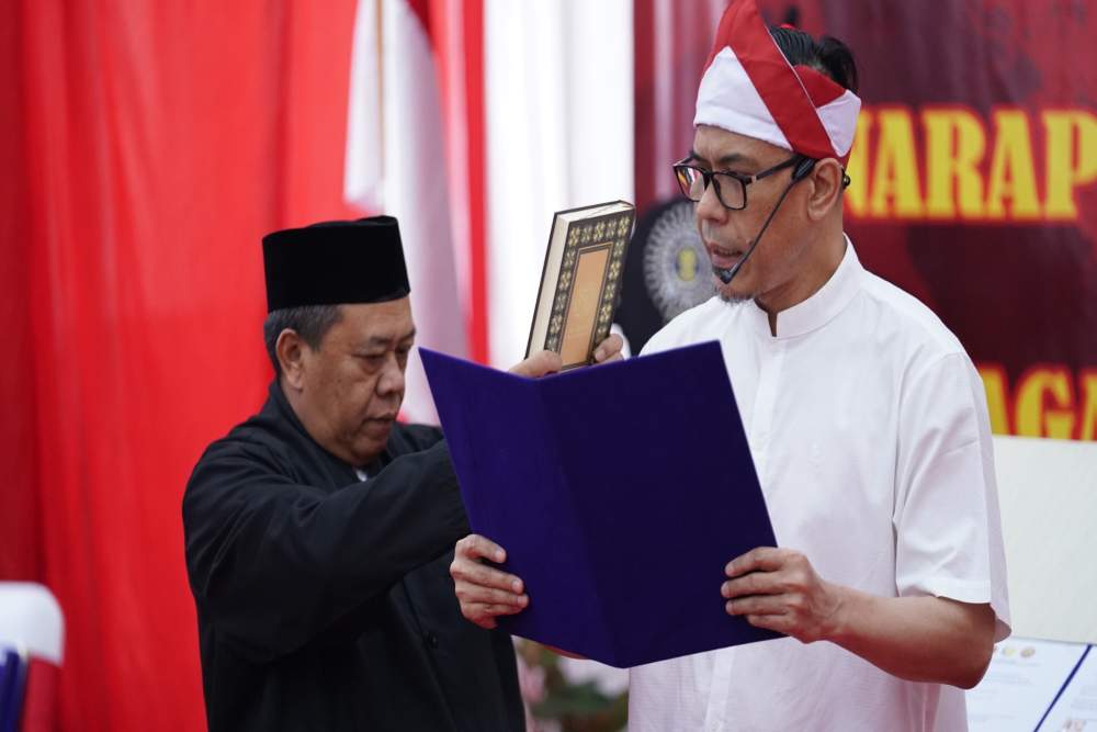 Eks Jubir FPI Munarman Ucapkan Ikrar Setia Kepada NKRI / Istimewa