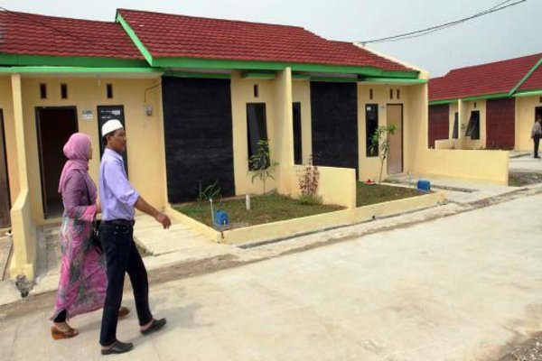 Ilustrasi rumah subsidi (Bisnis-Dedi Gunawan)