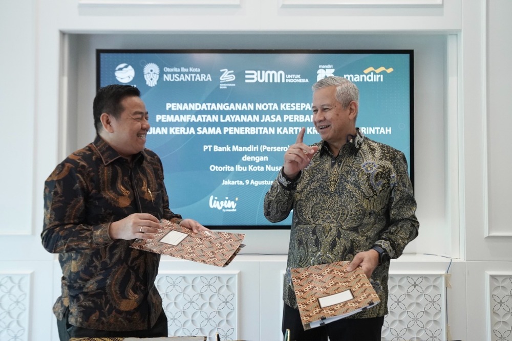  Hadirkan Solusi Keuangan, Bank Mandiri Teken MoU dengan Otorita IKN