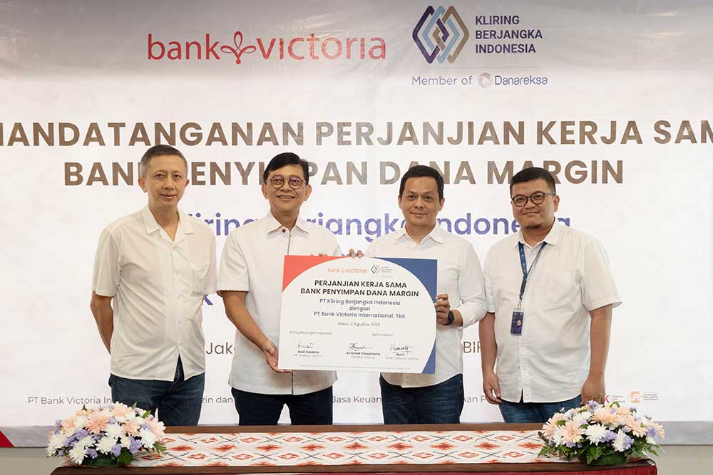  PT KBI Melakukan Kerja Sama Denga Bank Victoria Tentang Bank Penyimpan Dana Margin