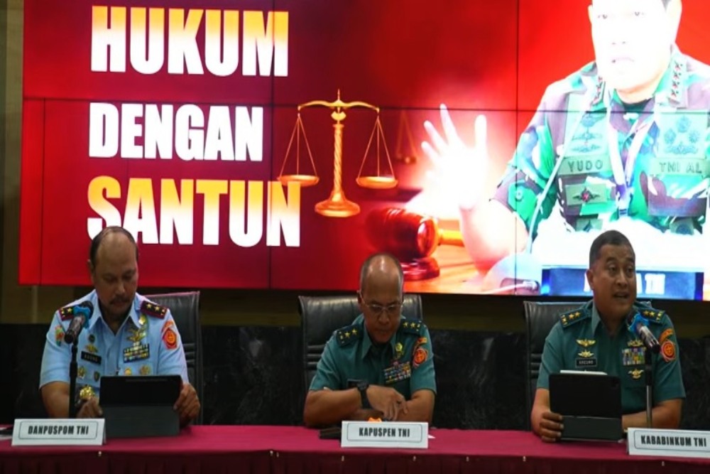  TNI: Ada Kesalahan Prosedur Pemberian Bantuan Hukum kepada Keponakan Mayor Dedi