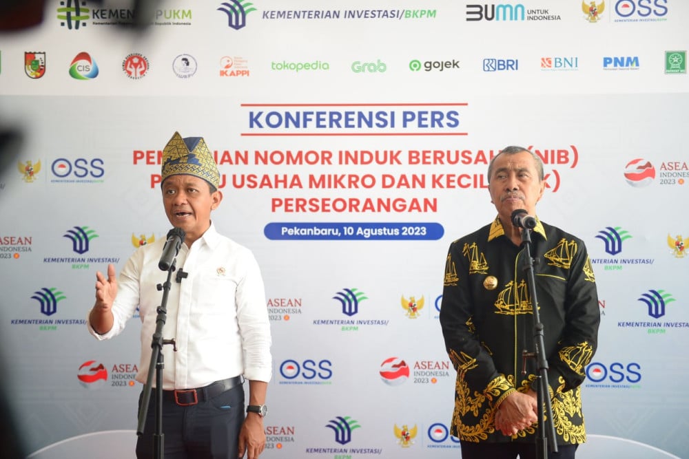  Sepanjang Triwulan II/2023 Investasi PMDN Riau Capai Rp18,3 Triliun