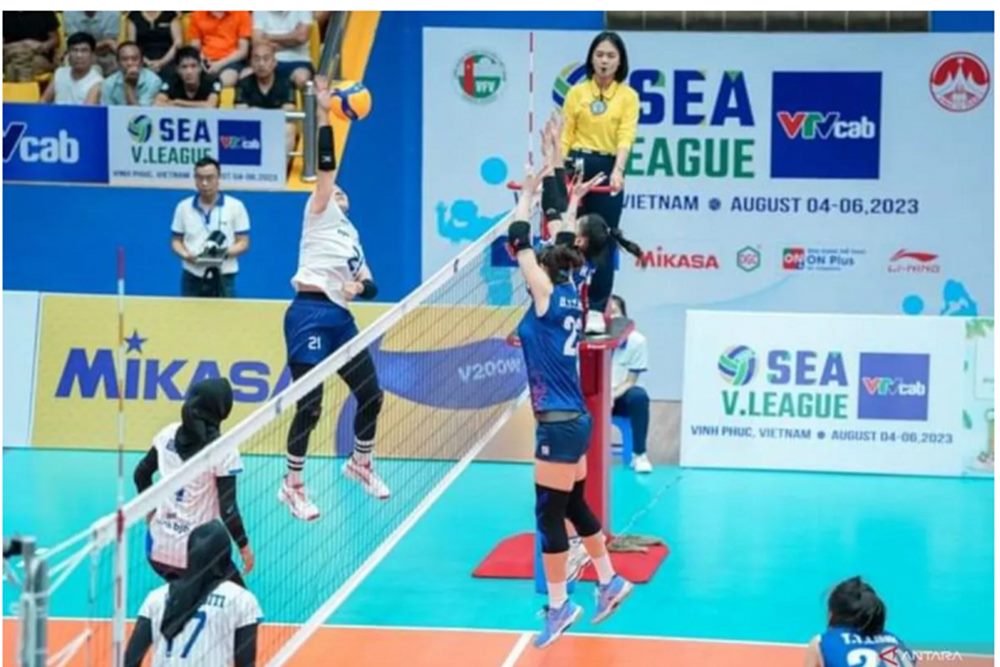  SEA V League 2023: Tim Nasional Voli Putri Indonesia Ditekuk Vietnam 3-0