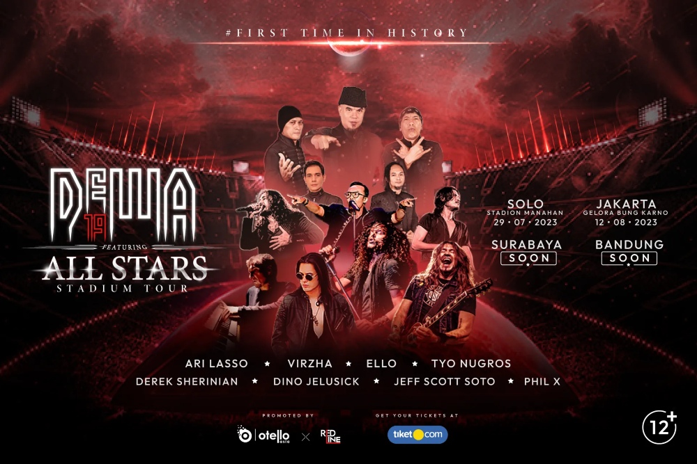  Berapa Kali Dewa 19 Konser Pada 2023? Ada Konser Skala Internasional Hari Ini