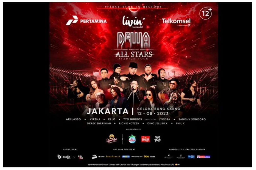  Konser Dewa 19 Featuring All Stars, Lalu Lintas di Sekitar GBK Macet Parah