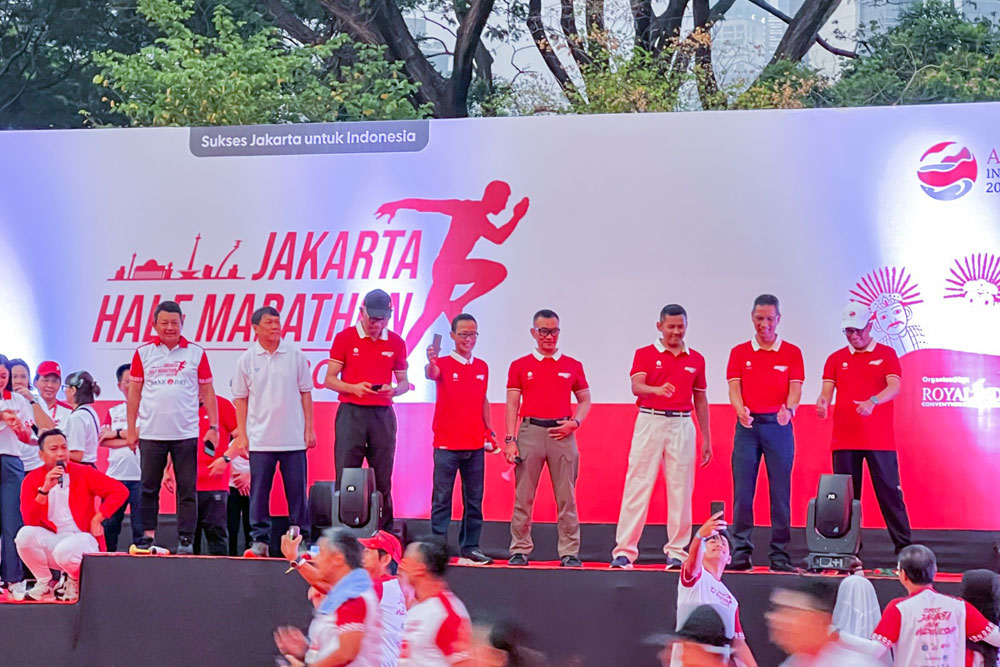  Promosikan Kota Jakarta, Bank DKI Ambil Peran Pada Gelaran Jakarta Half Marathon 2023