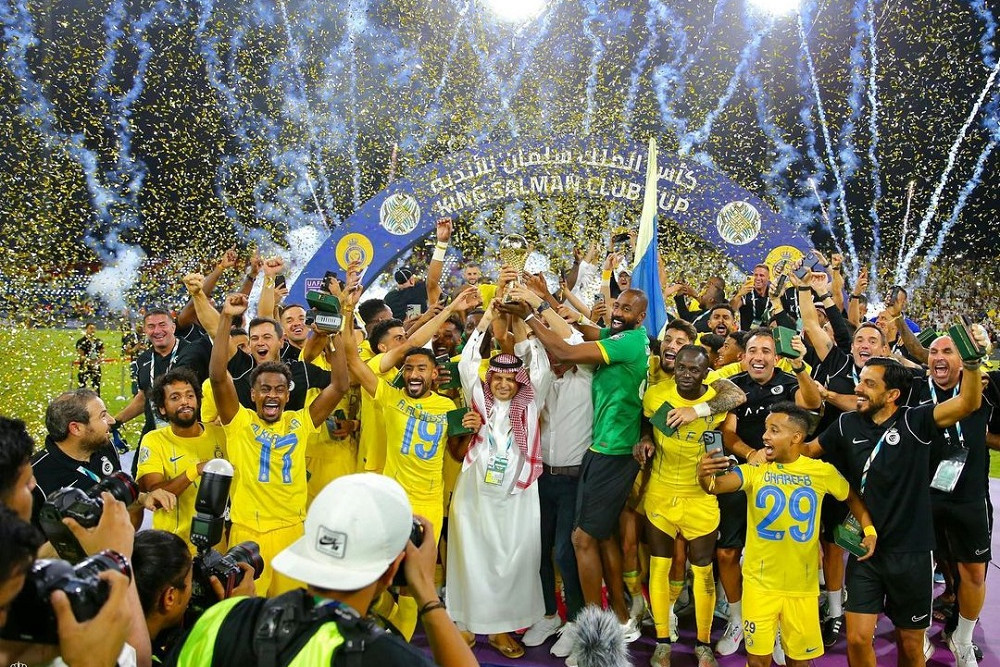  Cristiano Ronaldo Cetak Brace, Al Nassr Juara Liga Champions Arab
