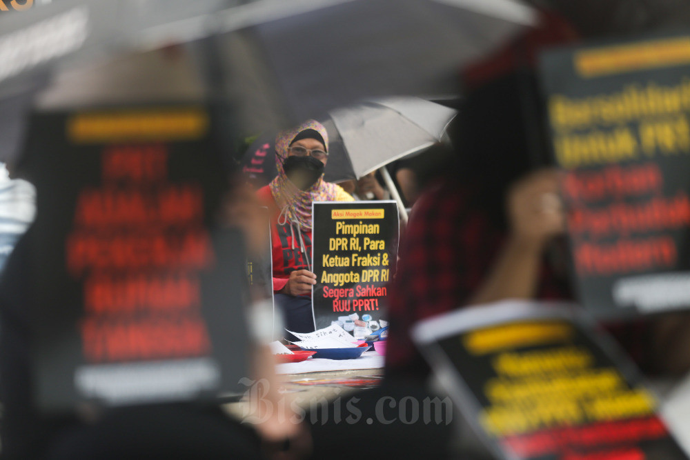  Para Pekerja Rumah Tangga (PRT) Gelar Aksi Mogok Kerja Untuk Mendesak RUU PPRT Disahkan