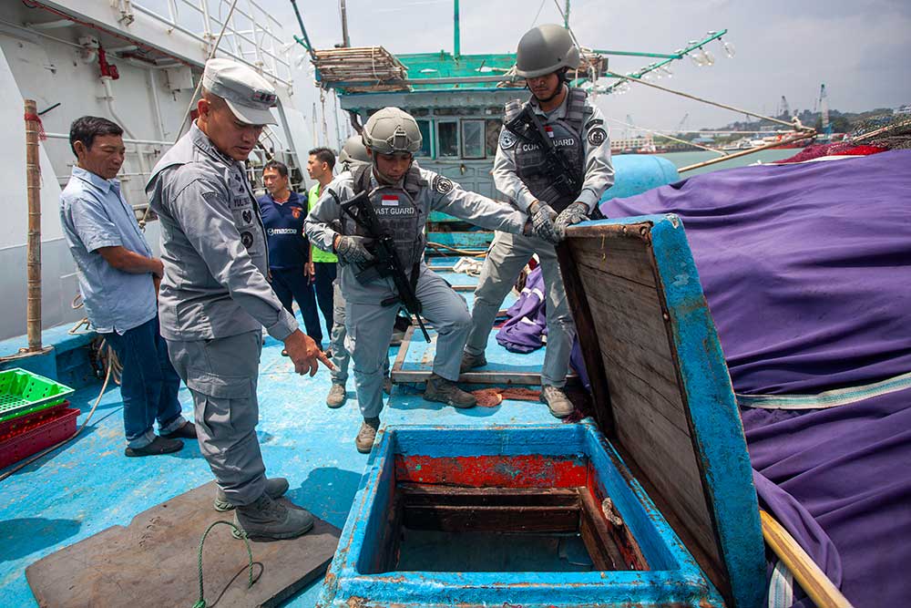  Bakamla Tangkap Kapal Berbendera Vietnam di Laut Natuna