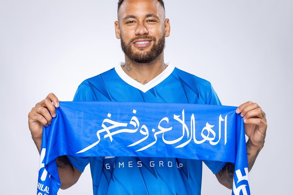  Neymar Resmi Gabung Al Hilal, Klub Tersukses di Arab Saudi