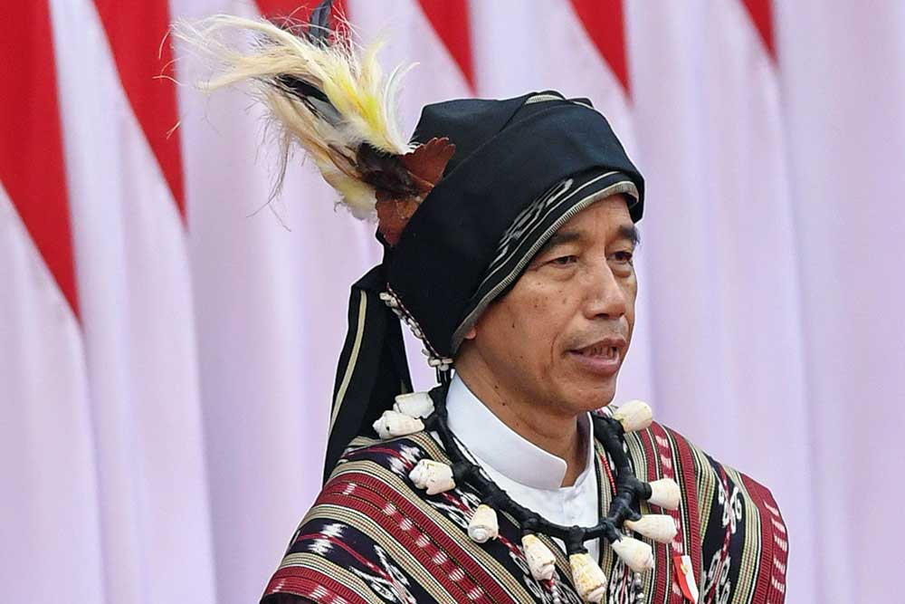  Mengenal Baju Adat Tanimbar Maluku yang Dikenakan Jokowi di Sidang Tahunan MPR