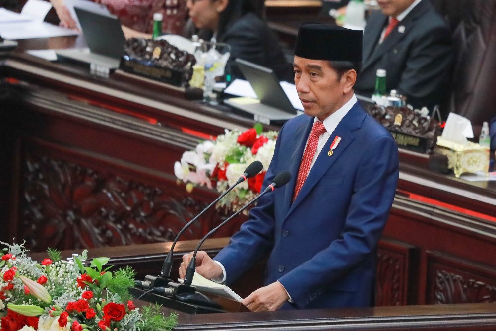  Jokowi Targetkan Rp666,4 Triliun Pembiayaan APBN 2024 dari SBN