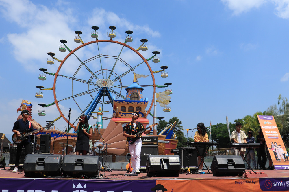  Lomba Band dan Mewarnai Ramaikan HUT RI di Saloka Theme Park