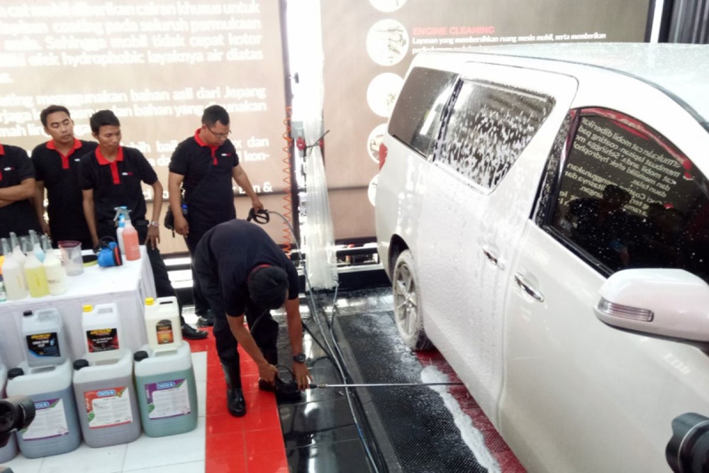 Autoglaze car wash/Antara